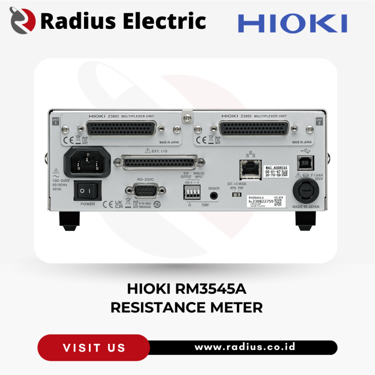 Hioki Rm A Resistance Meter Pt Radius Allkindo Electric