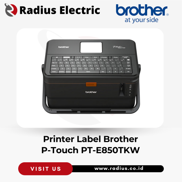 Printer Label Brother P-Touch PT-E850TKW